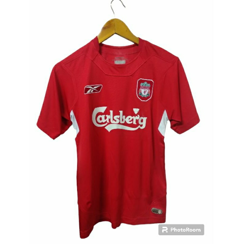 เสื้อบอลแท้ Liverpool 2005 ucl