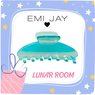 💚พร้อมส่ง💚 EMI JAY BIG EFFING CLIP IN AQUAMARINE