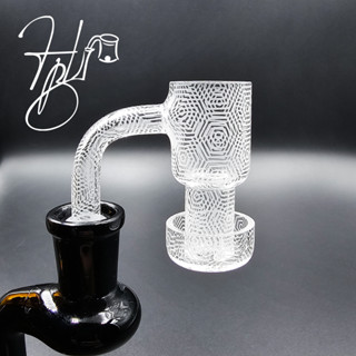 Quartz Banger Terp Blender Sandblasted Flat top, Wax/Dab/Shatter/Resin/Rosin