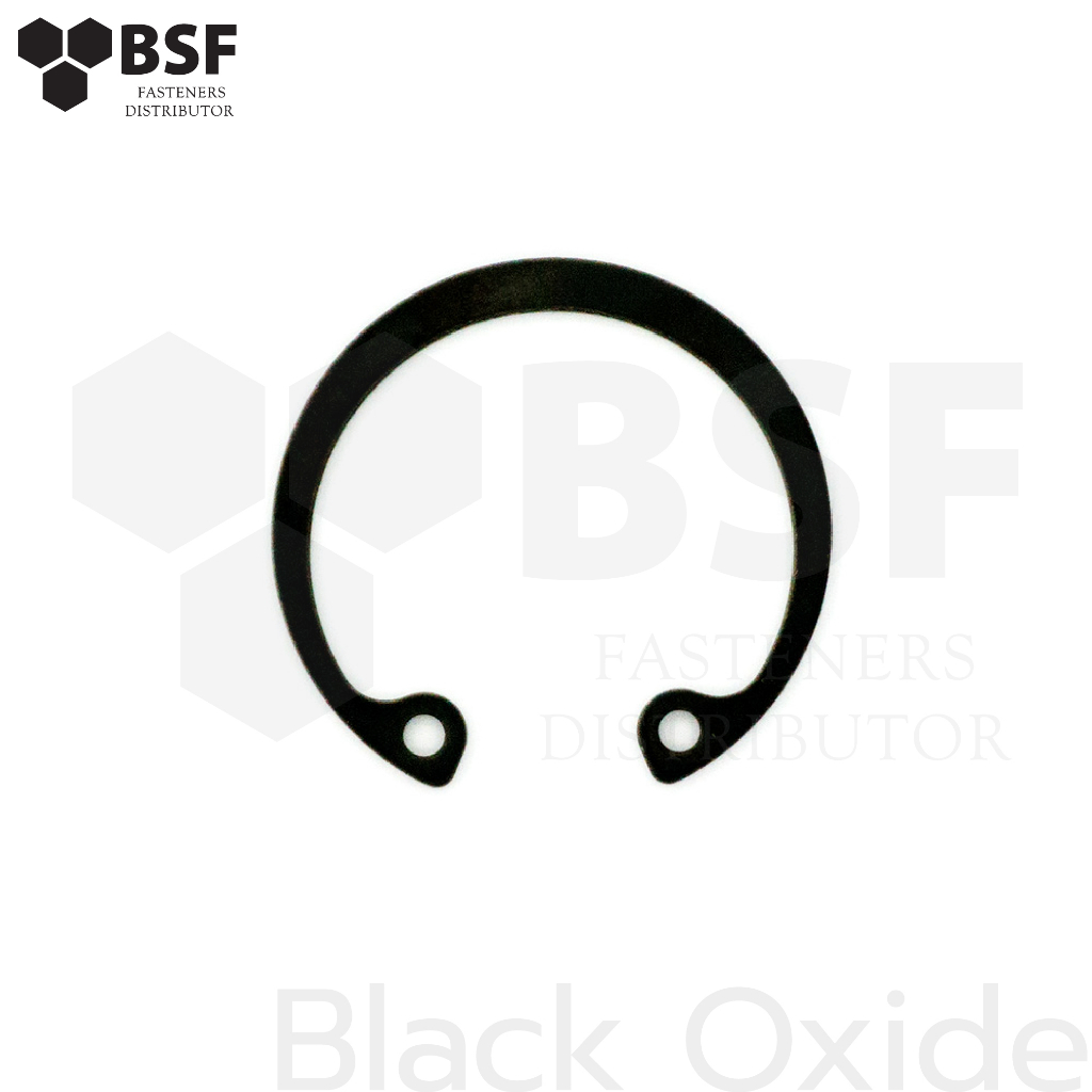 แหวนล็อคใน - ดำ (RTW) ขนาด เบอร์#6 - เบอร์#30 - รูปที่ 2