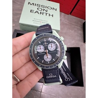 🌍🌎นาฬิกาข้อมือสุดฮิตคร้า 
🌏🌍นาฬิกา New Omega x Swatch   Mission to The earth   🌏🌍