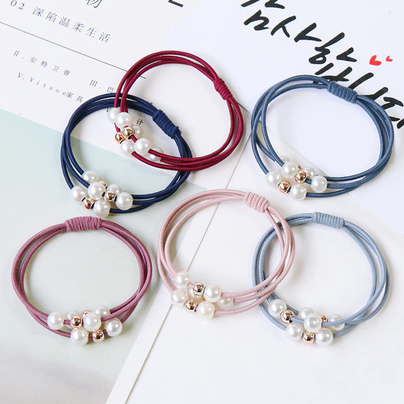 สร้อยข้อมือลูกปัดมุก 8mm แฟชั่นสไตล์เกาหลี thumbnail 9
