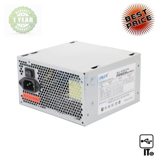 POWER SUPPLY 550W OKER EB-550W ประกัน 1Y พาวเวอร์ซัพพลาย ปกรณ์จ่ายไฟ