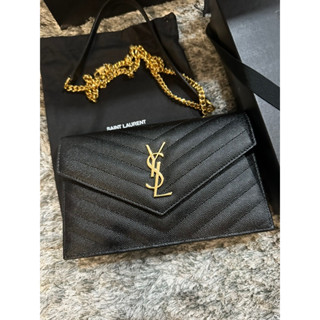 YSL WOC 7.5 ปี2023กระเป๋าสะพายข้าง YSL 🔥แท้จากช็อปพร้อมใบเสร็จ WOC 7.5 saint laurent