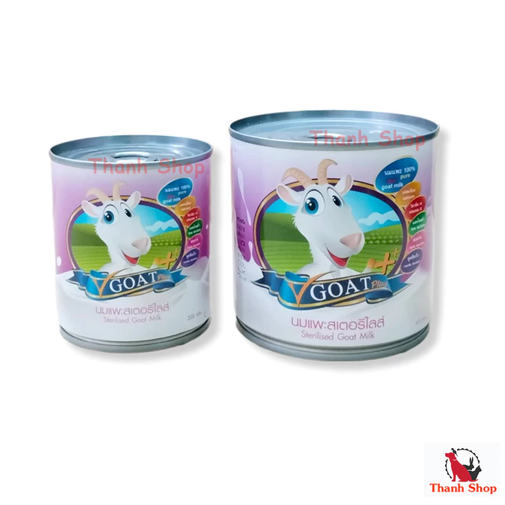 นมแพะ V-Goat Plus จากเกษตรกรแพะนม ราชบุรี นมแพะน้ำ สำหรับ ลูกสุนัข ลูกแมว ลูกกระต่าย