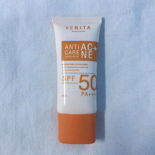 Venita Anti-Acne Care Sunscreen SPF50 PA+++ 30 ml เวนิต้า ครีมกันแดด