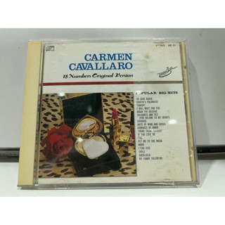 1   CD  MUSIC  ซีดีเพลง CARMEN CAVALLARO      (B8K94)