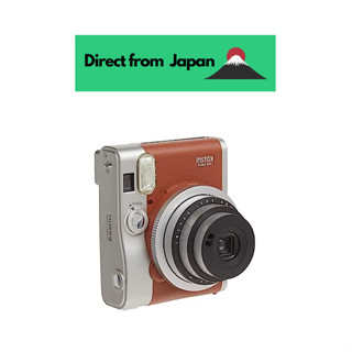 Fujifilm กล้องอินสแตนท์ Cheki Instax Mini 90 Neo Classic Brown Instax Mini 90 สีน้ําตาล