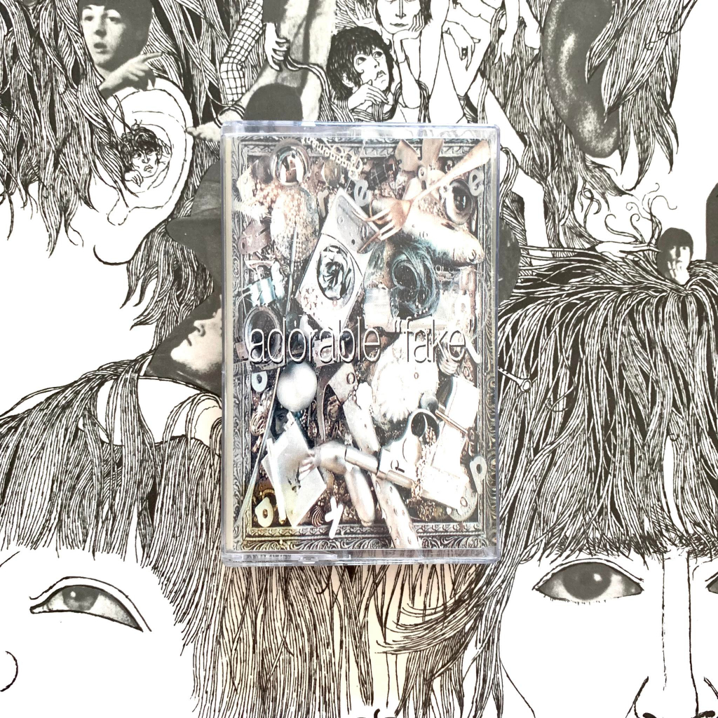 Tape Cassette เทปเพลง Adorable – Fake (1994) Shoegaze, Alternative Rock, Post-Punk
