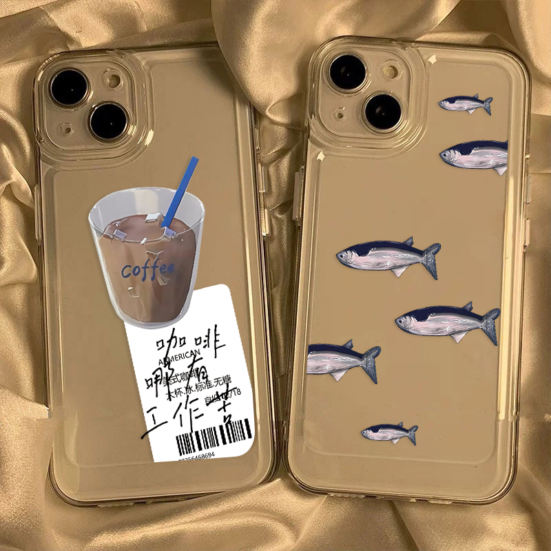 Space Case for iPhone 17 11 13 16 15 12 14 Pro Max X XS Max 7 8 15 14 Plus SE XR Clear TPU กันกระแทก เคสโทรศัพท์มือถือ