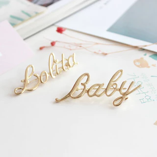 เข็มกลัดคนท้องน่ารักๆ BaBy(พร้อมส่งจากไทยจ้า)