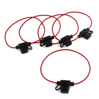 รถยนต์วงจรฟิวส์กันน้ำ(มินิ) 5ชิ้น Auto Car Add a Circuit Micro ไม่แถมฟิวส์