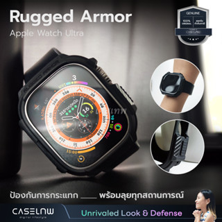 [Apple Watch  Ultra | 8] เคส Spigen Rugged Armor สำหรับ Apple Watch Ultra / 8 / 7 / SE / 6 / 5 / 4 | ขนาด 49 mm / 45 mm