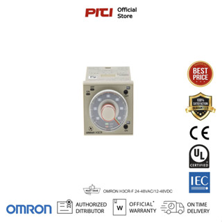 OMRON H3CR-F TWIN TIMER ไทม์เมอร์ 24-48VAC/12-48VDC TIMER 11 ขา