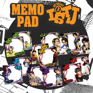 Memopad ISTJ Ver.1 กระดาษโน๊ต ไม่มีกาว ได้ครบ 7 เมมเบอร์