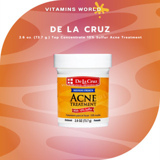 De La Cruz, 2.6 oz. (73.7 g.) Top Concentrate 10% Sulfur Acne Treatment (V.783)