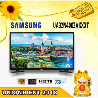 [ใส่โค้ด JUH7VWLX รับสูงสุด 1,000coin]LED TV SAMSUNG รุ่น UA32N4003AKXXT(สินค้า 1 ชิ้นต่อ 1 คำสั่งซื้อ)