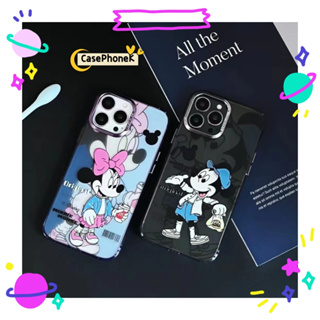 ✨จัดส่งภายใน 24 ชม✨เคสไอโฟน12 13 14 Pro For 11 ทิกเกอร์ ความนิยม แฟชั่น สไตล์คู่รัก ระดับสูง การป้องกันการตก Case