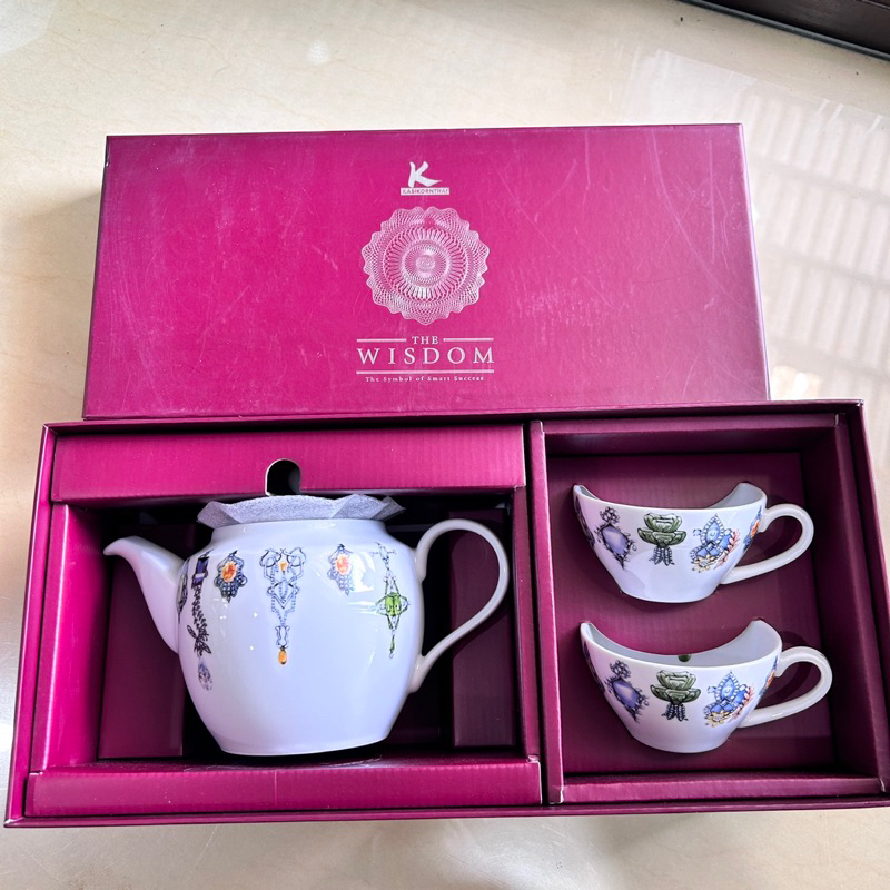 ชุดกาน้ำชา สินค้าที่ระลึกจาก Kbank Wisdom🍃💐