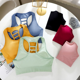 Sport Bra เสื้อบราโยคะสปอร์บราฟิตเนส สปอร์ตบราออกกำลังกาย ส่งไว ส่งจากไทย❄️