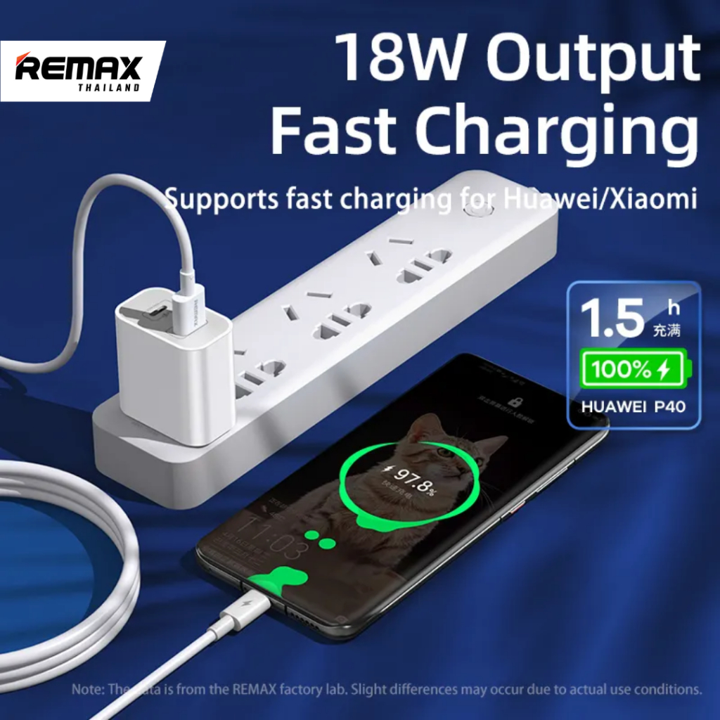 Remax Usb Charger Pd Fast Rp U Set W