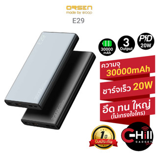 Eloop แบตสำรอง รุ่น E29 30000mAh ของดี ราคาถูก พร้อมประกัน 1 ปี