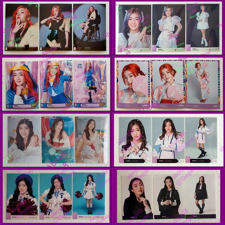 เจนนิษฐ์ BNK48 (1) Photoset คอมพ์ Jiwaru Days โชนิจิ จอนอ Jennis Bnk รุ่น1 (1) Comp