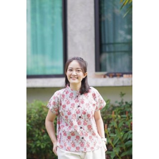 เสื้อผ้าฝ้ายอินเดีย คอจีน