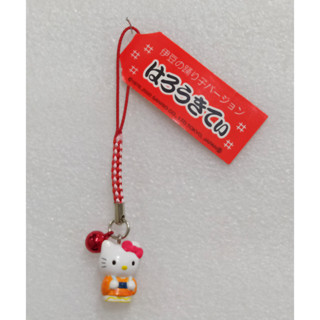 ของแท้ จากญี่ปุ่น ที่ห้อยโทรศัพท์ ที่ห้อยกระเป๋า Sanrio 2006 Hello Kitty Gotochi Figure Charm Strap