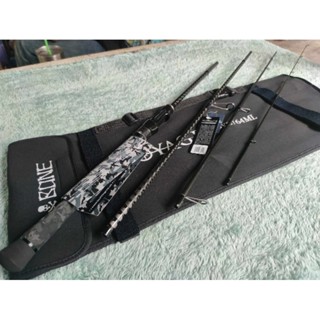 คันเบ็ด Bone Voyage BVS764ML Spin Travel 4pc 7ft6inch PE0.5-…