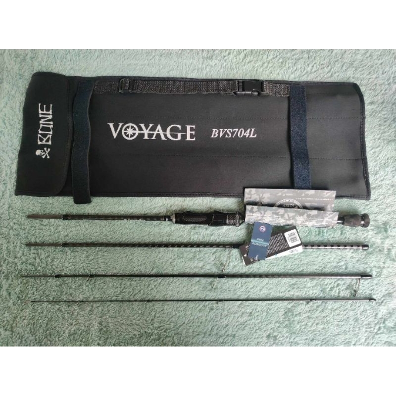 คันเบ็ด BONE VOYAGE BVS 704L SALT FINESSE (Spinning)*คันเบ็ดสปินนิ่ง