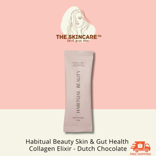 TheSkincare.TH | Habitual Beauty Skin &amp; Gut Health  Collagen Elixir - Dutch Chocolate