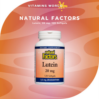 Natural Factors, Lutein, 20 mg, 120 Softgels (V.239)