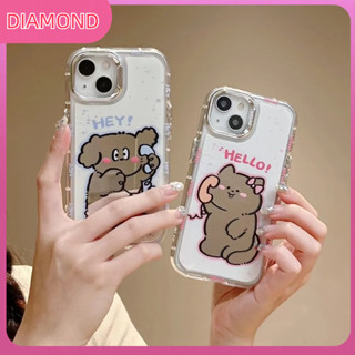 💲คูปองเคลม💲เคสไอโ case for iphone 11 12 ลูกสุนัข เคส 14 13 12 11 pro max ป้องกันรอยขีดข่วนและกันฝุ่น ทนทาน