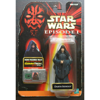 Star wars EPISODE 1 CARDED DARTH SIDIOUS Figure 3.75-inch