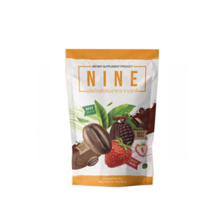 ไนน์ NINE เทส 4 รสชาติ มีกาแฟ/โกโก้/นมชมพู/ชาเขียว(1 ห่อมี 4 ซอง)