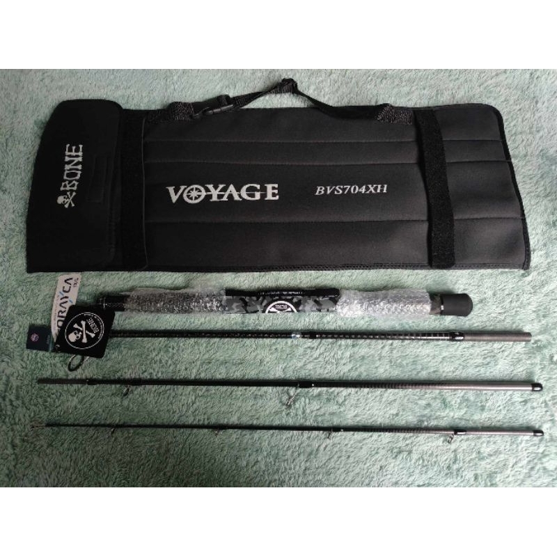 คันเบ็ด Bone BVS704XH Spin Travel 4pc 7ft PE1.5-3 (คันสปินนิ่ง) สายท่องเที่ยวไม่ควรพลาด