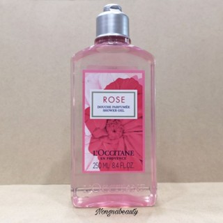 L’OCCITANE Rose Shower Gel 250ml. เจลอาบน้ำทำความสะอาดผิวกายอย่างอ่อนโยน