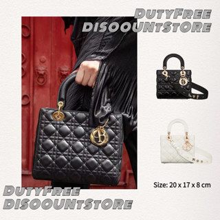 Dior Small LADY DIOR MY ABCDIOR/ดิออร์ กระเป๋าถือ/กระเป๋าสะพายข้าง