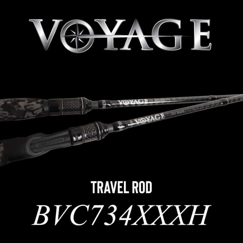 คันเบ็ด BONE VOYAGE BVC734 XXXH*Bait (4pcs)*คันเบทแคสติ้ง