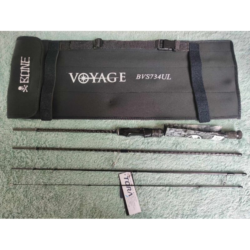 BONE VOYAGE BVS 734UL SALT FINESSE (Spinning)*คันเบ็ดสปินนิ่ง สายพกพาท่องเที่ยวไม่ควรพลาด