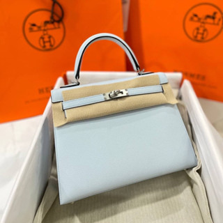 กระเป๋าสะพาย#hermes25//EPSOM LEATHER  hardware   FULL handmade