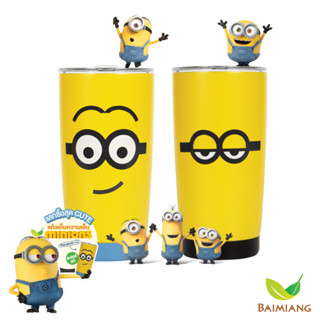 [สินค้าแลกซื้อ] แก้วสแตนเลสเก็บอุณหภูมิ (MINIONS) 20oz. คละลาย (70564)