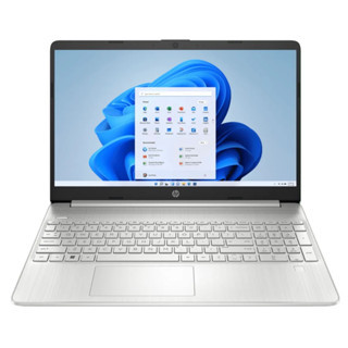 HP Notebook (โน้ตบุ๊ค) Laptop 15s-fq2726TU (7K5F1PA#AKL) /i3-1115G4/Ram8/SSD512/Iris Xe/15.6"FHD/Win11/Silver/2Year