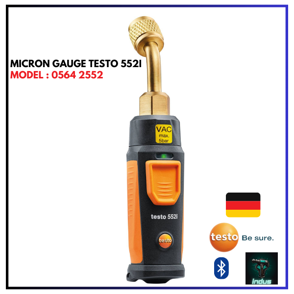 TESTO 552i l Micron Gauge l model 0564 2552 l ไมครอน เกจ