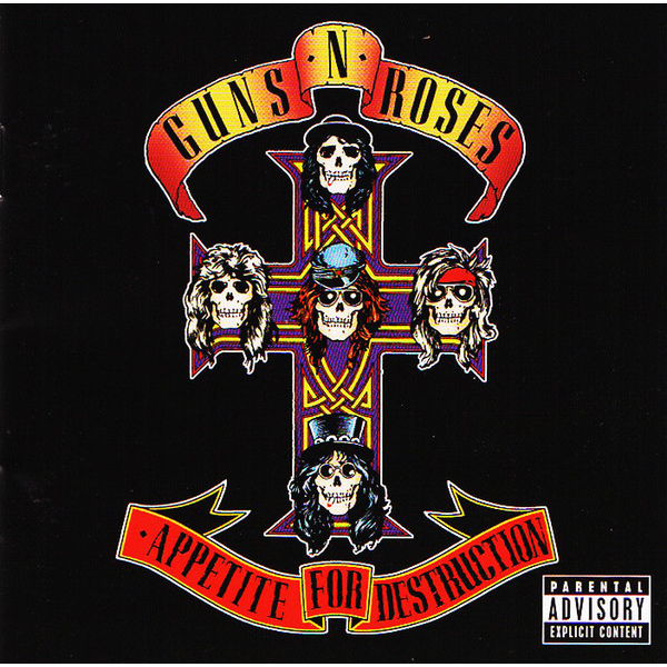 CD Guns N' Roses – Appetite For Destruction Remaster ***made in Netherland มือ1