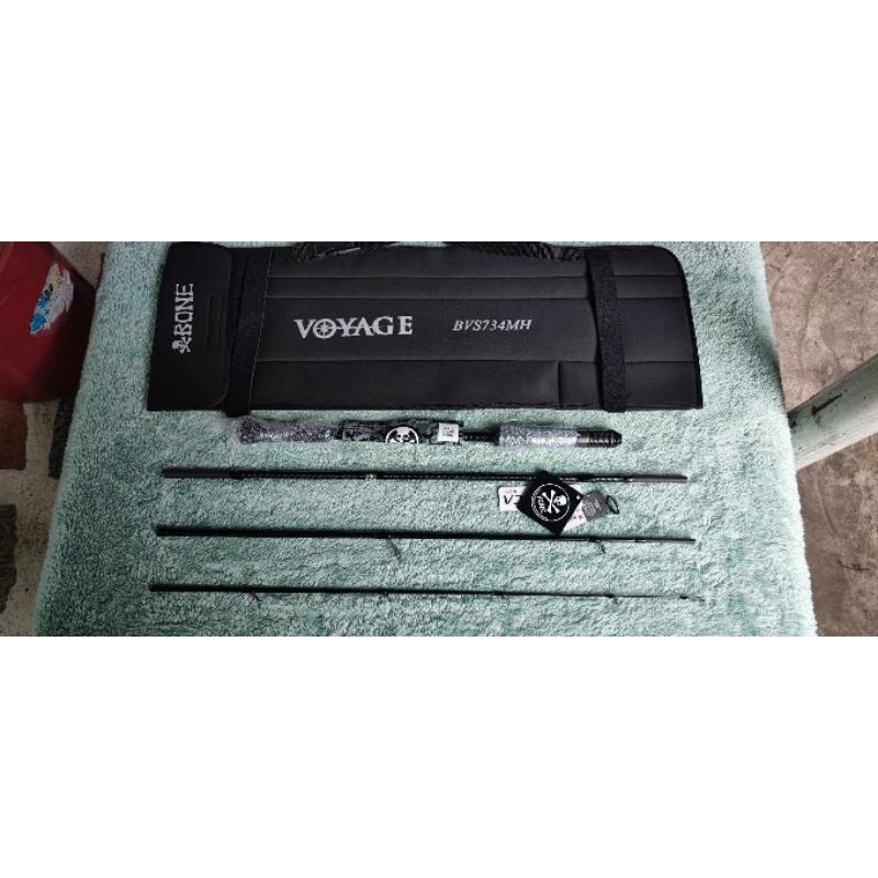 คันเบ็ด Bone Voyage BVS734MH SPINNING สายพกพาไม่ควรพลาด
