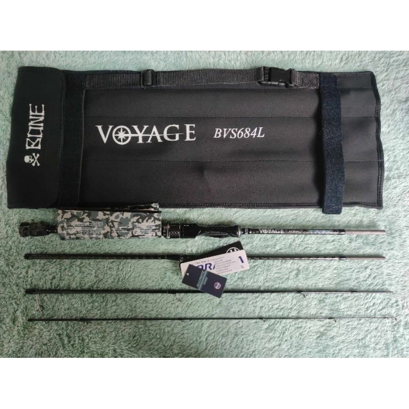 คันเบ็ด BONE VOYAGE BVS 684L SALT FINESSE (Spinning)*คันเบ็ดสปินนิ่ง พกพาสบาย