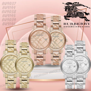 OUTLET WATCH นาฬิกา Burberry OWB317 นาฬิกาข้อมือผู้หญิง นาฬิกาผู้ชาย แบรนด์เนม Brandname Burberry Watch BU9144