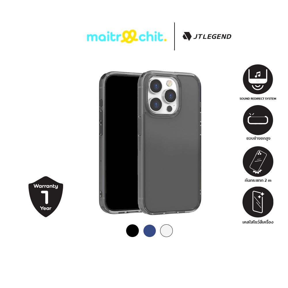 JTLEGEND รุ่น Hybrid Cushion เคสสำหรับ iPhone 15 / 15 Plus / 15 Pro / 15 Pro Max